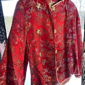 Vintage Peony Brand Shanghai China Jacket